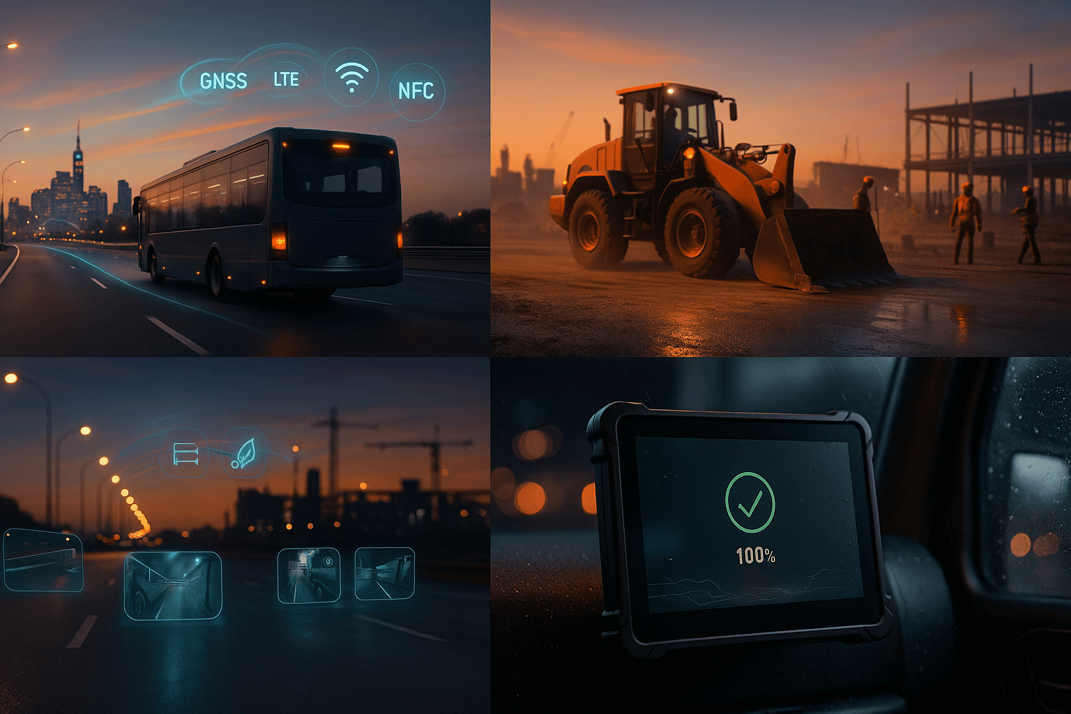 7 Inch Multi-Channel AHD Android Tablet Background